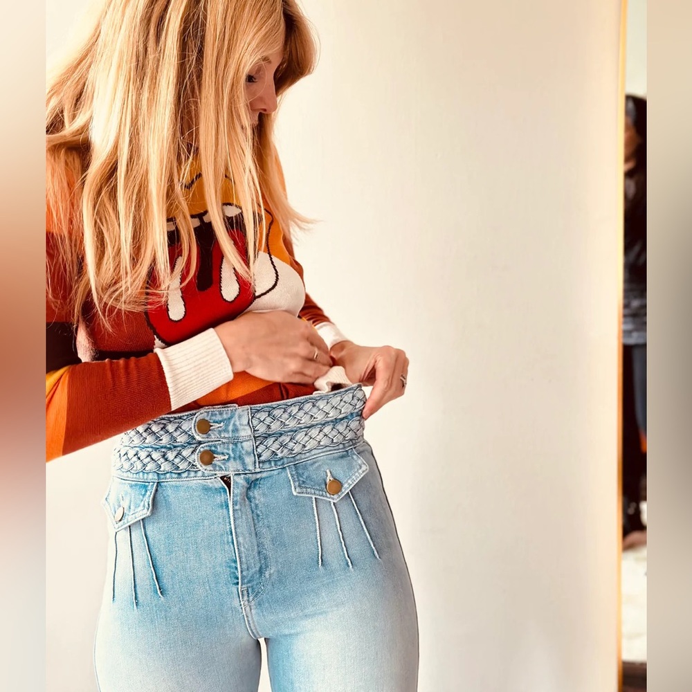 Stoned Immaculate Foxy 70’s bells sz 28